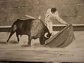 PAQUIRRI DANDO UN NATURAL. (Tauromaquia)