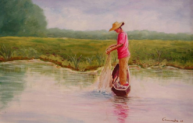 PESCANDO EN EL RIO