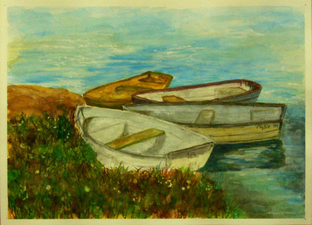 LAS BARCAS Watercolour Paper Landscaping