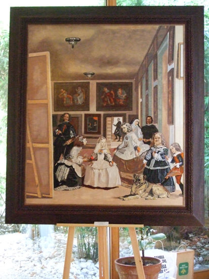 Las MENINAS reproducción Adolfo León 