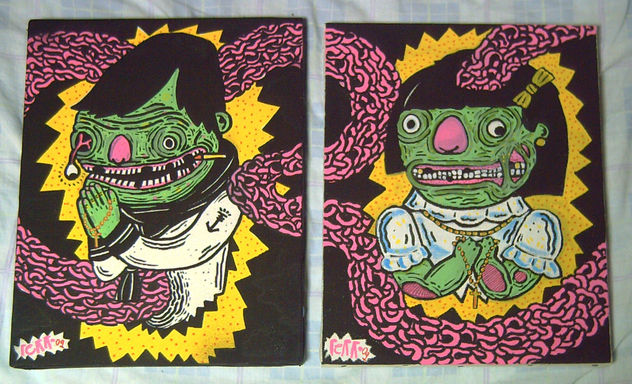 retratos de comunión post mortem