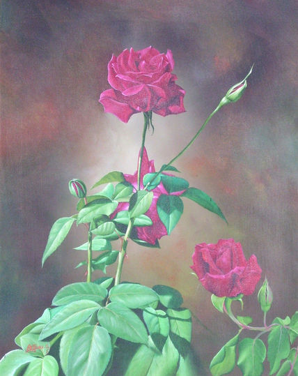 Rosas rojas