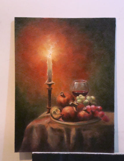 Bodegón 002 Oil Canvas Still Life Paintings