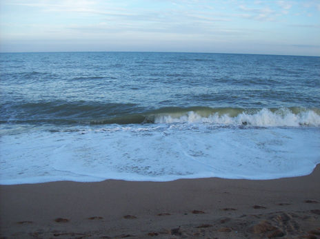 Huellas en la arena