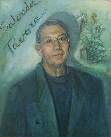 Salvador Távora Óleo Lienzo