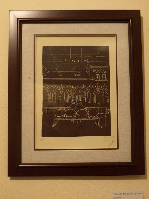 ESTACION DE SINAIA (36X29CM)