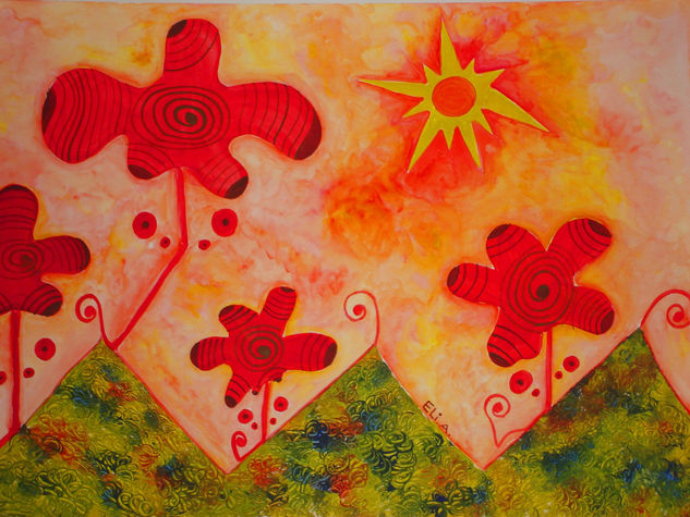 mi jardin Acrylic Paper Others