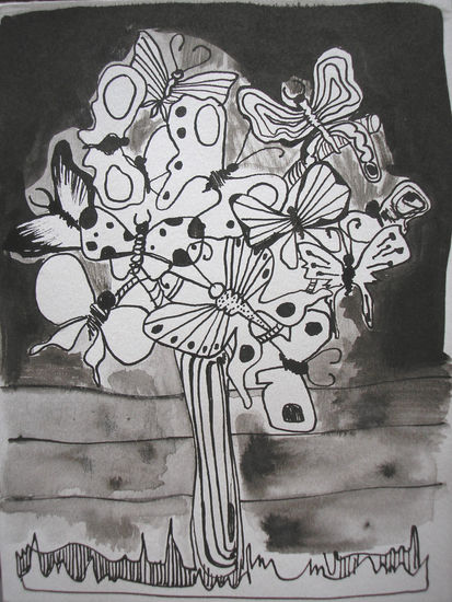árbol mariposa 