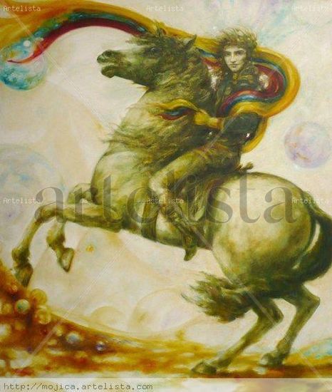 LIBERTADOR ESPIRITUAL Oil Canvas Others