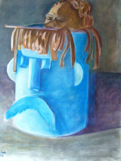 bodegon 2 1987 Pastel Paper Still Life Paintings