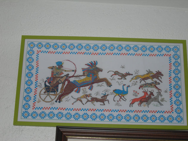 la caza del antilope