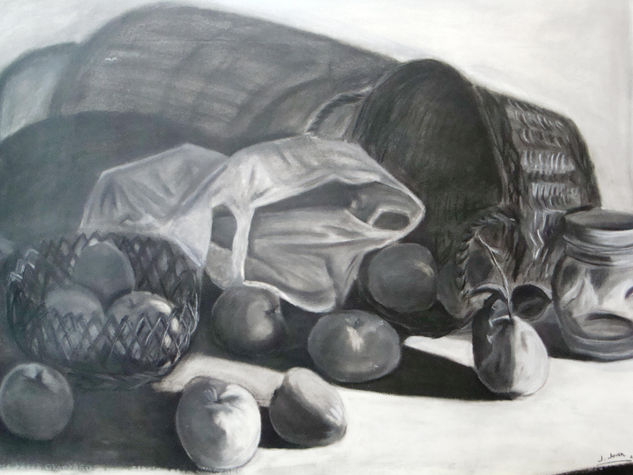 Bodegon 2 1986 Charcoal