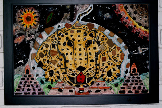 Jaguar, cosmogonia maya Watercolour Others Others