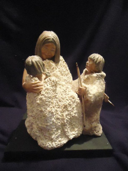 familia de onas Pottery Figurative