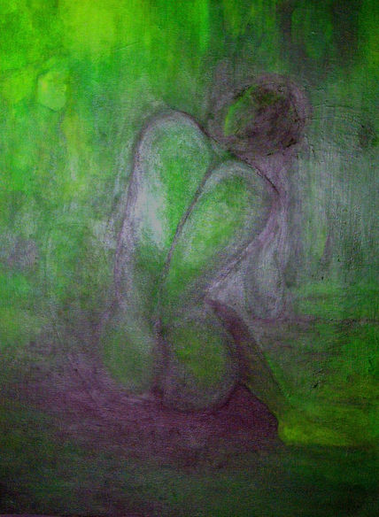 Mujer en verde