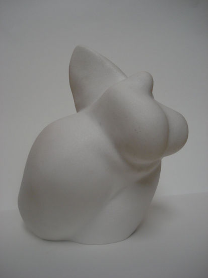 andjeo cuvar, mramor, 30x29x22cm, Marble Figurative