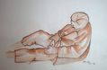 Boceto. Personaje de la calle.