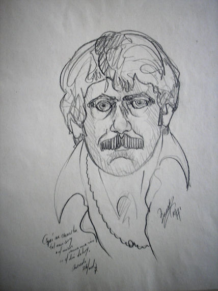 Boceto. Autorretrato