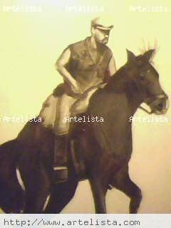 A lomos del caballo Otros Papel Figura