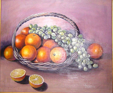 Naranjas y uvas