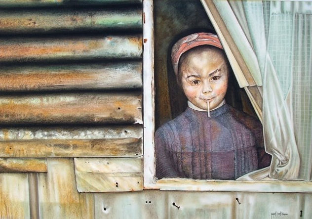 La niña.