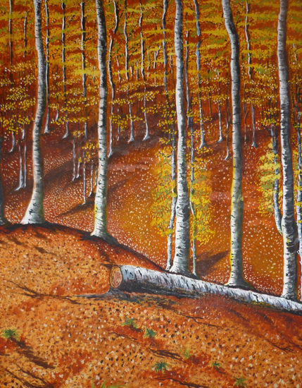 BOSQUE DE ARAYANES Acrylic Canvas Landscaping