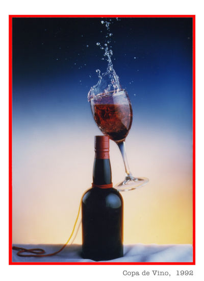 Copa de Vino, 1992 Bodegones Color (Química)