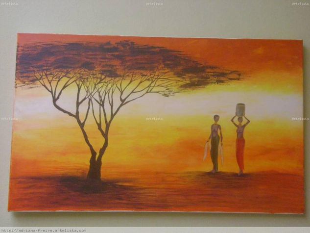 Africa Oil Canvas Landscaping