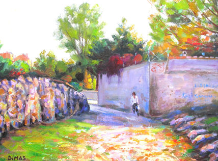 Camino del plantio