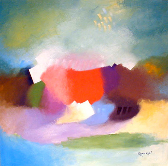 Abstracción Óleo Lienzo Otros