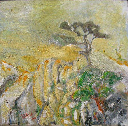 BAJO EL SOL Oil Canvas Landscaping