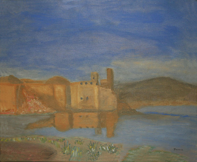 Fortaleza de Boudin Óleo Lienzo Paisaje