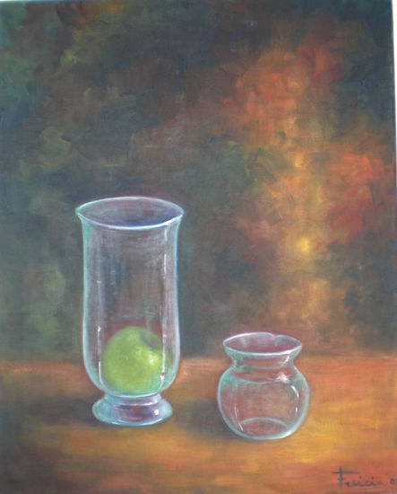 Estudio de cristal Oil Canvas Still Life Paintings