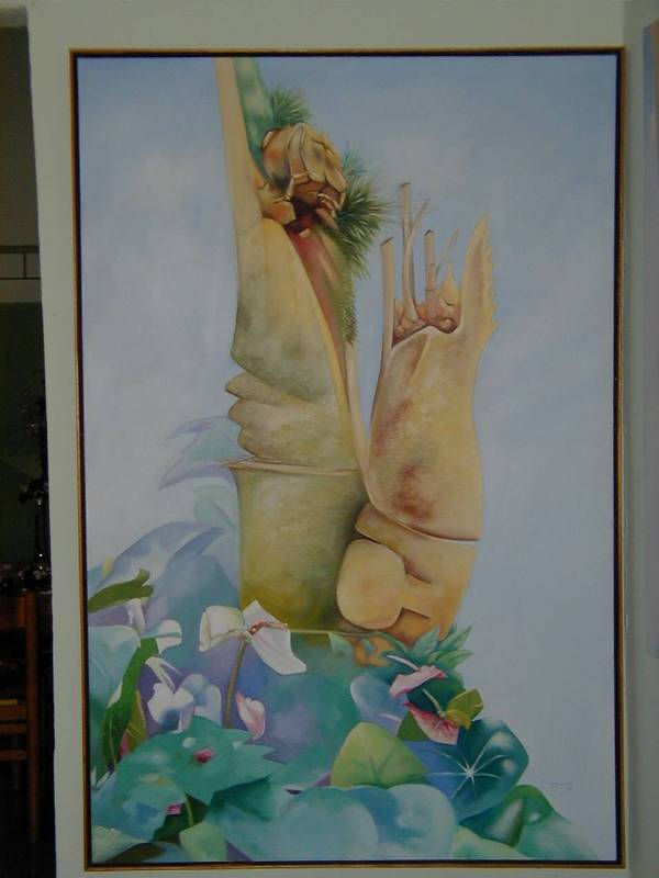 TOTEM Y JARDIN