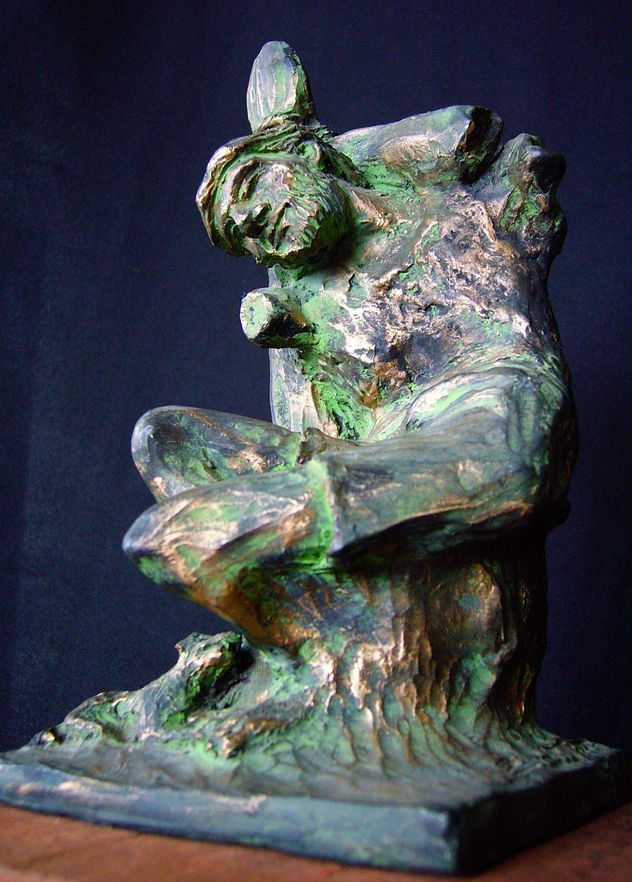 "El Martir" - escultura - obra de José Hermitanho