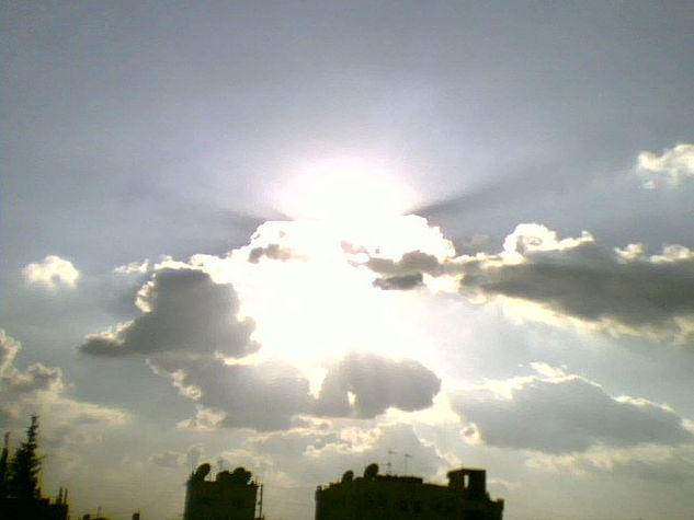 cielo sol nube 