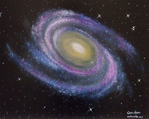 Galaxia de Bode (M81) Óleo Lienzo Otros