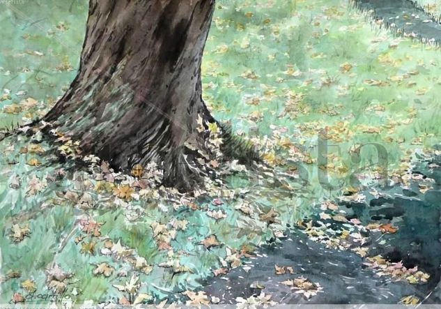 OTOÑO EN IRLANDA Watercolour Paper Landscaping