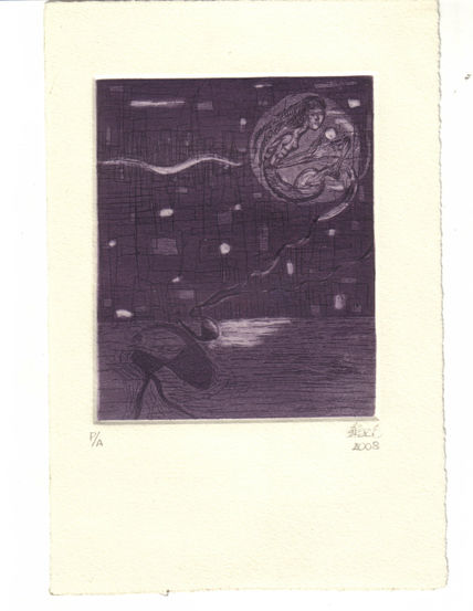 "Tejida con la luna"