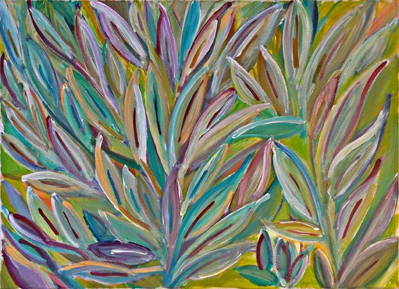 Hojas 2 Acrylic Canvas Others