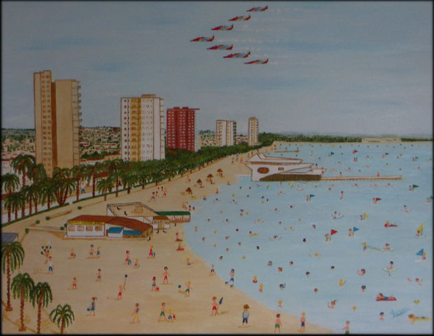 Patrulla Aguila sobre La  Ribera (Murcia)