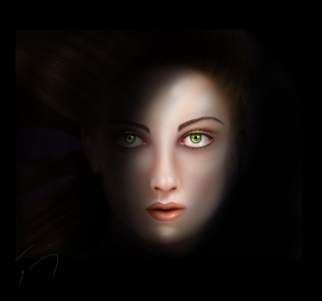 in the dark