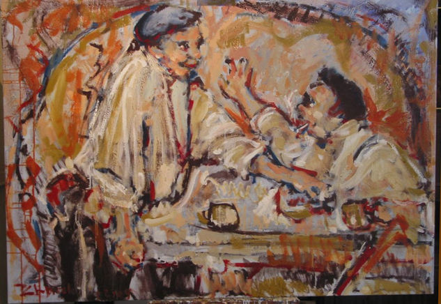 Taberna Oil Canvas Figure Painting