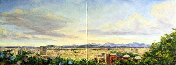 URBANO_PANORAMICA_DE_BOGOTA Oil Canvas Others