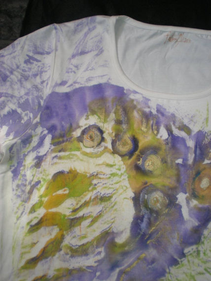 Remeras  pintadas