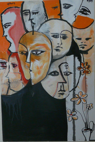 people Acrylic Canvas Portrait