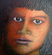 "Niña  Guaranì"