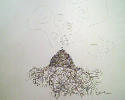 Mujer fumando