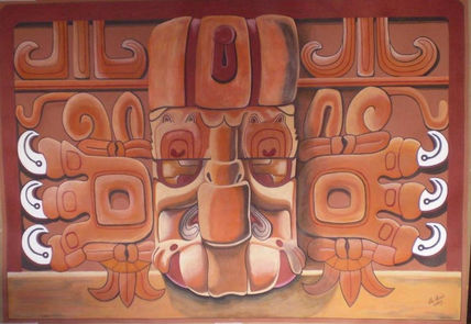 Mascaron Maya