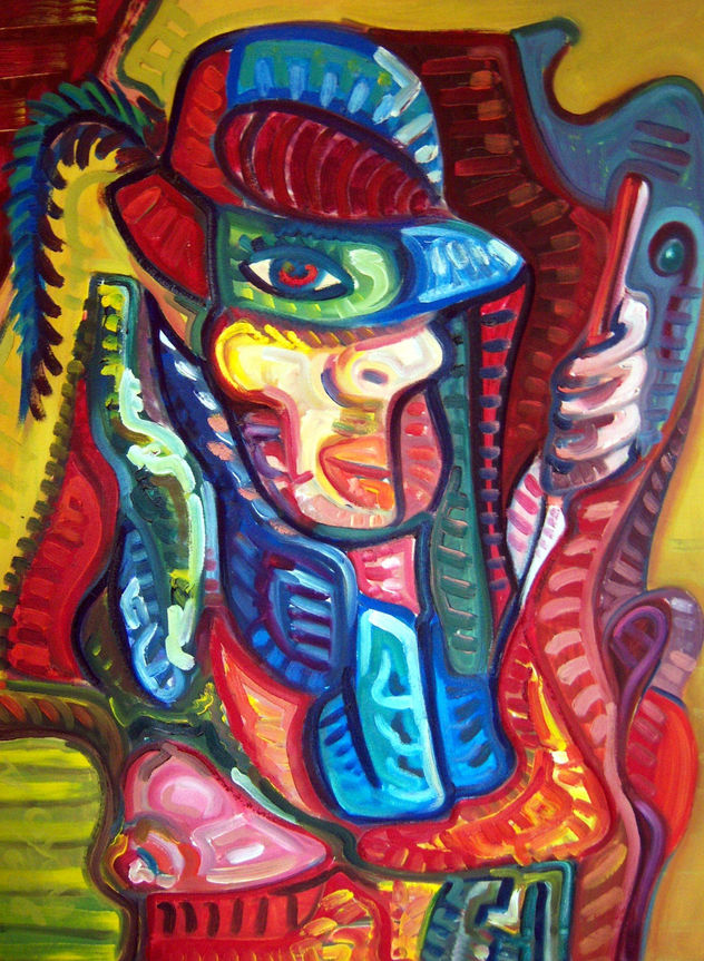pintor de desnudos (autoretrato)